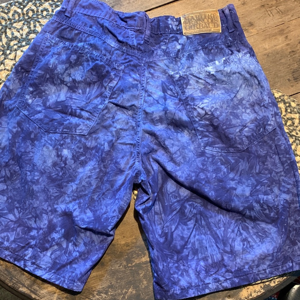 Vintage 1990’s Marithe Francois Girbaud Indigo Shorts - Picture 1 of 11